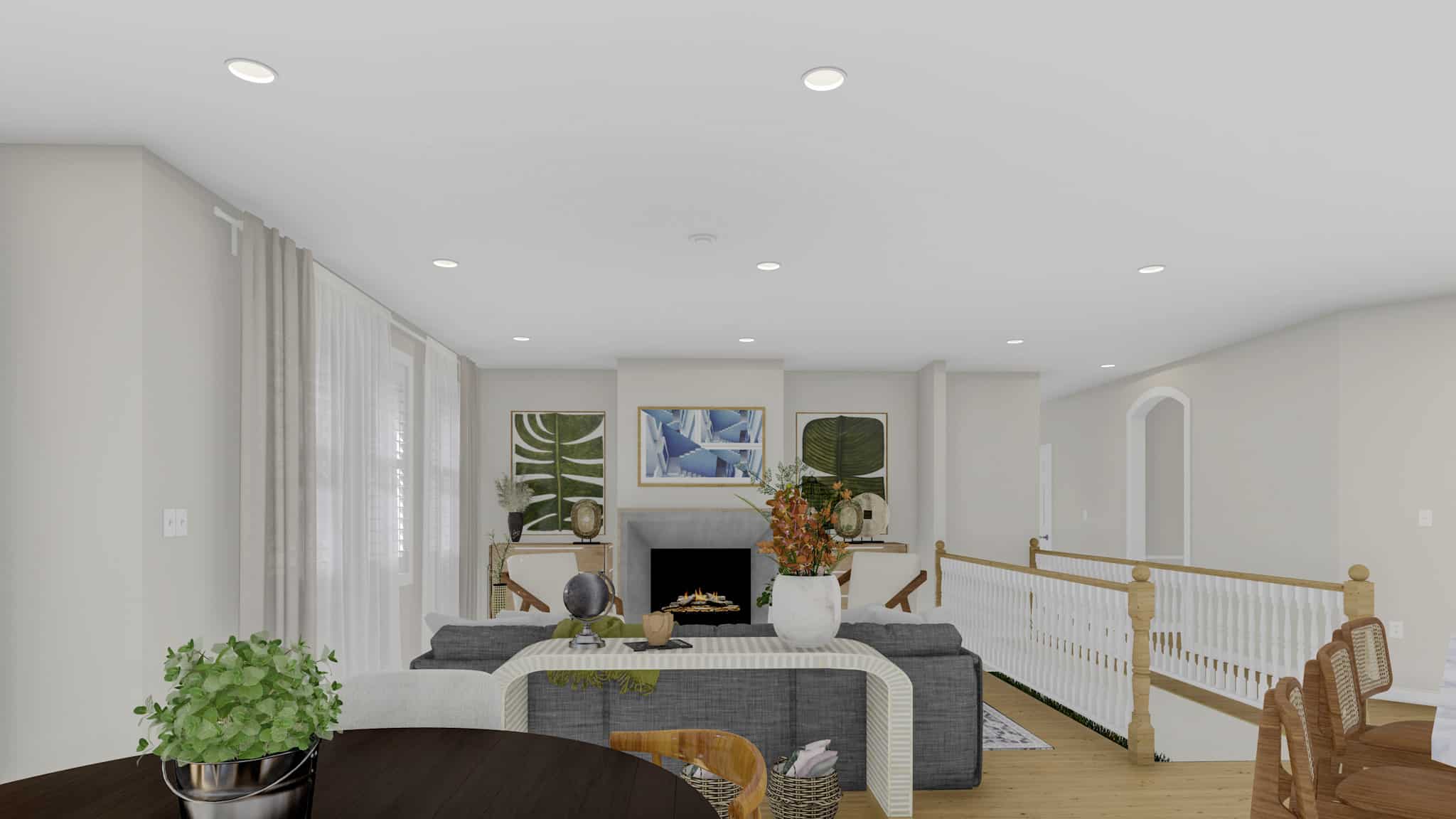 Family Room of this 2-Bedroom,1838 Sq Ft Plan -187-1207