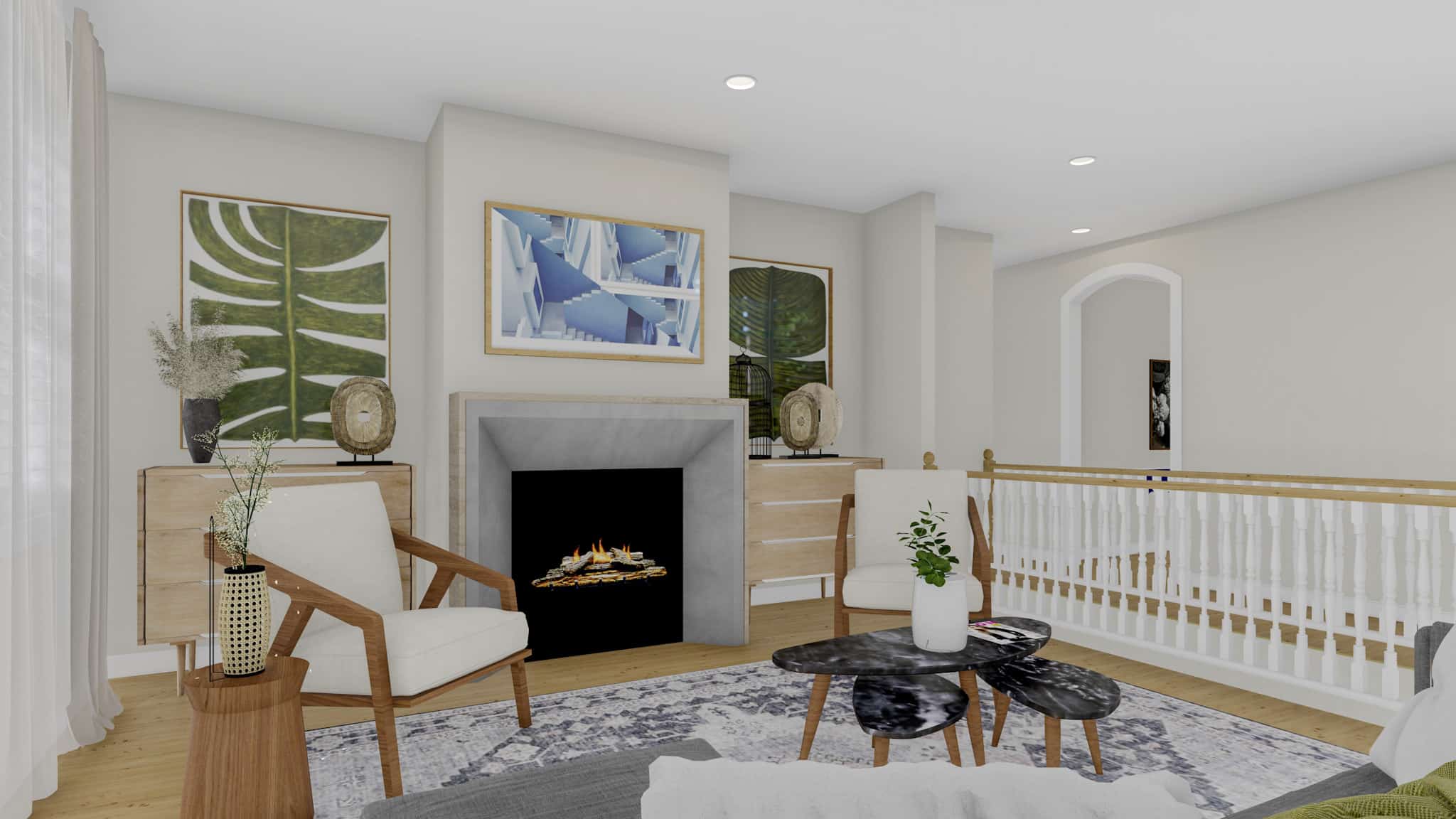 Family Room of this 2-Bedroom,1838 Sq Ft Plan -187-1207