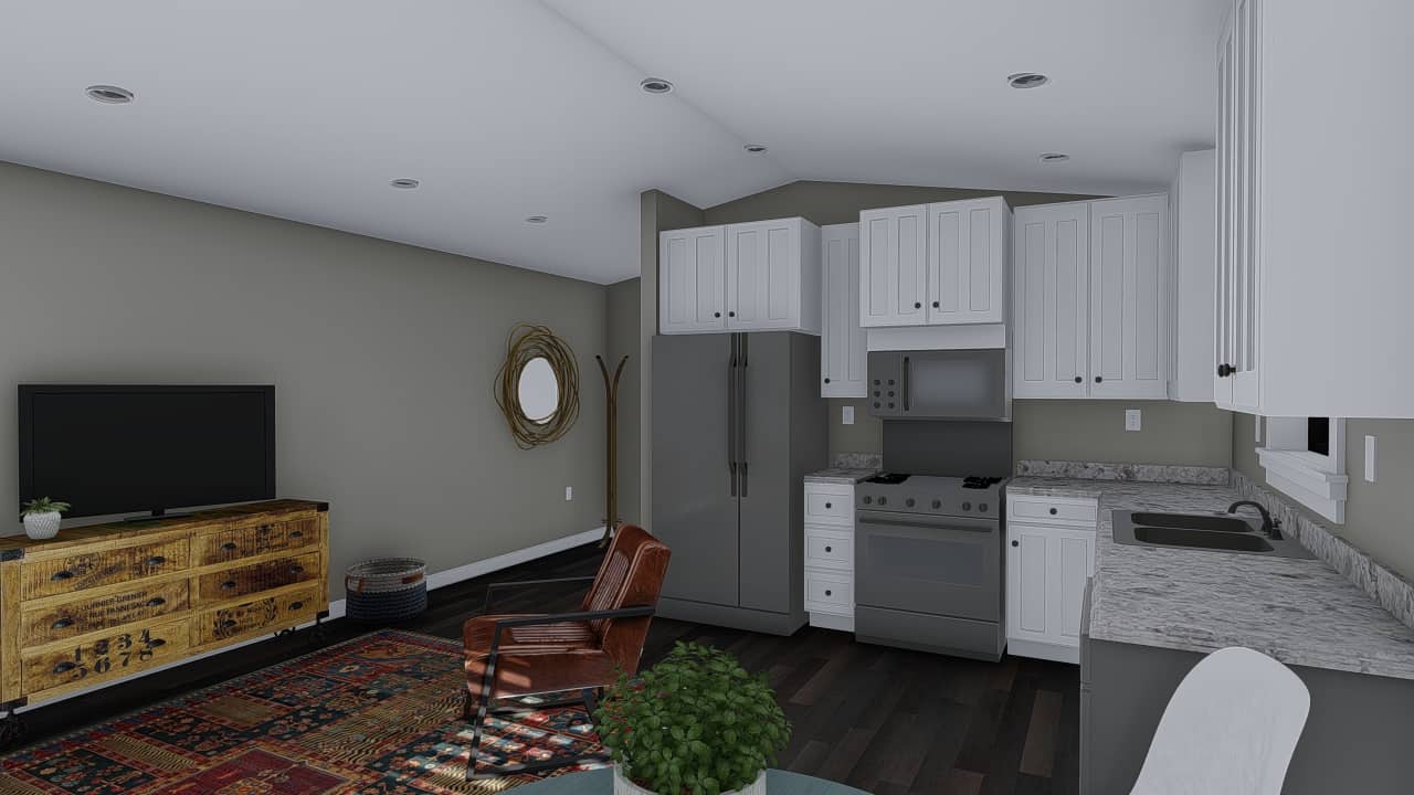 Garage of this 1-Bedroom,680 Sq Ft Plan -187-1208