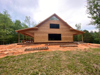 Rear View of this 1-Bedroom,680 Sq Ft Plan -187-1208