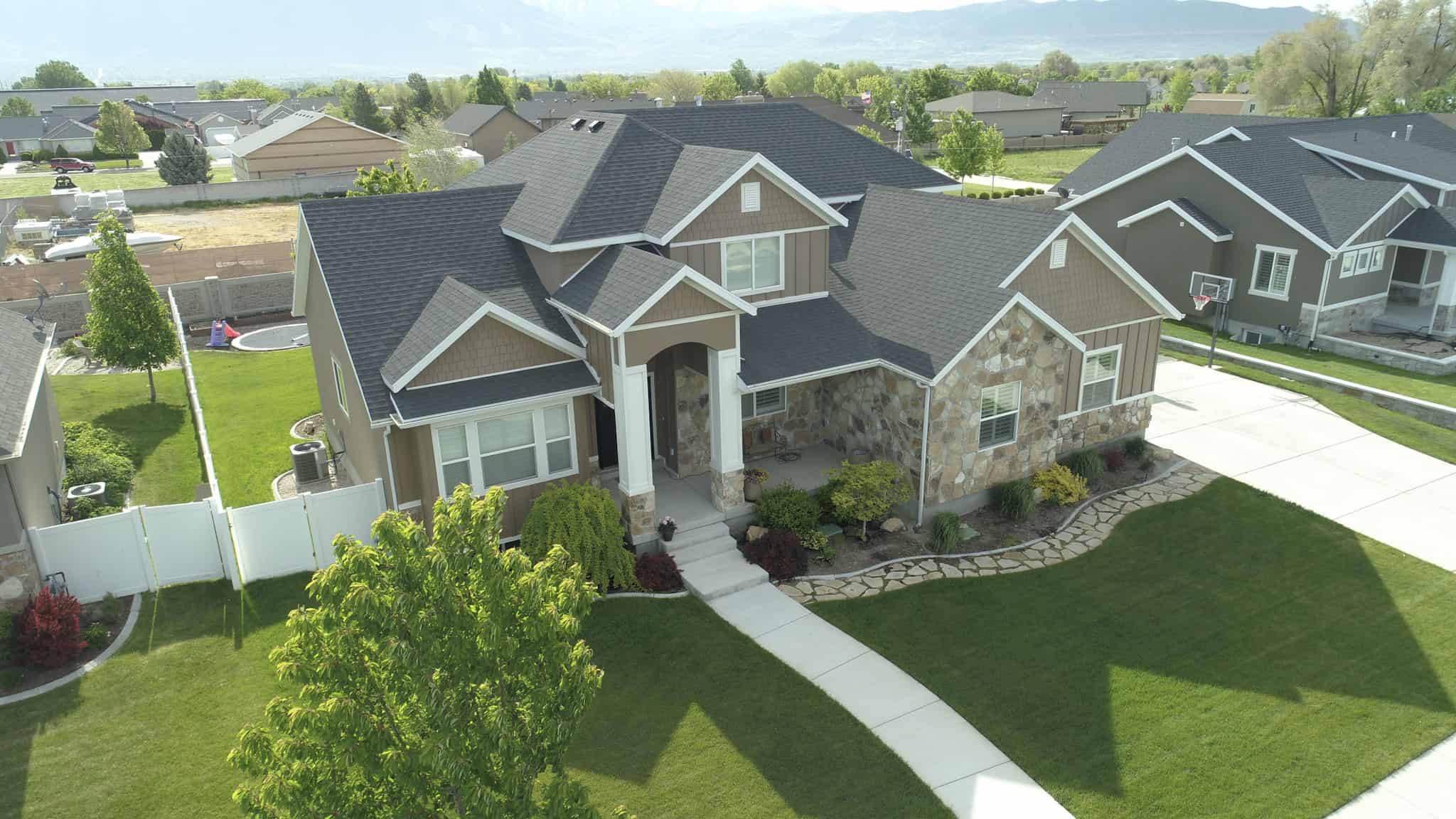 Aerial View of this 4-Bedroom,2504 Sq Ft Plan -187-1211