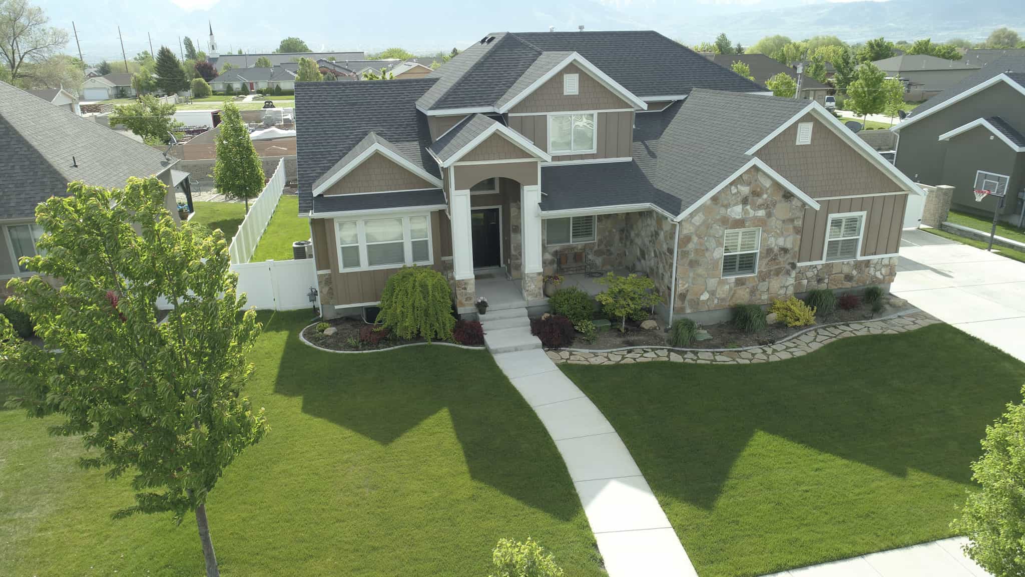 Aerial View of this 4-Bedroom,2504 Sq Ft Plan -187-1211