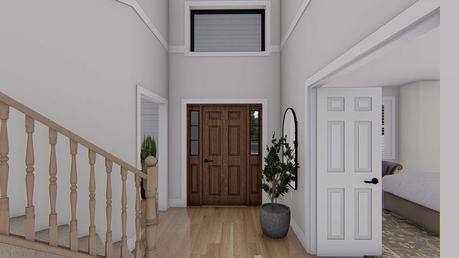 Entry Hall of this 4-Bedroom,2504 Sq Ft Plan -187-1211