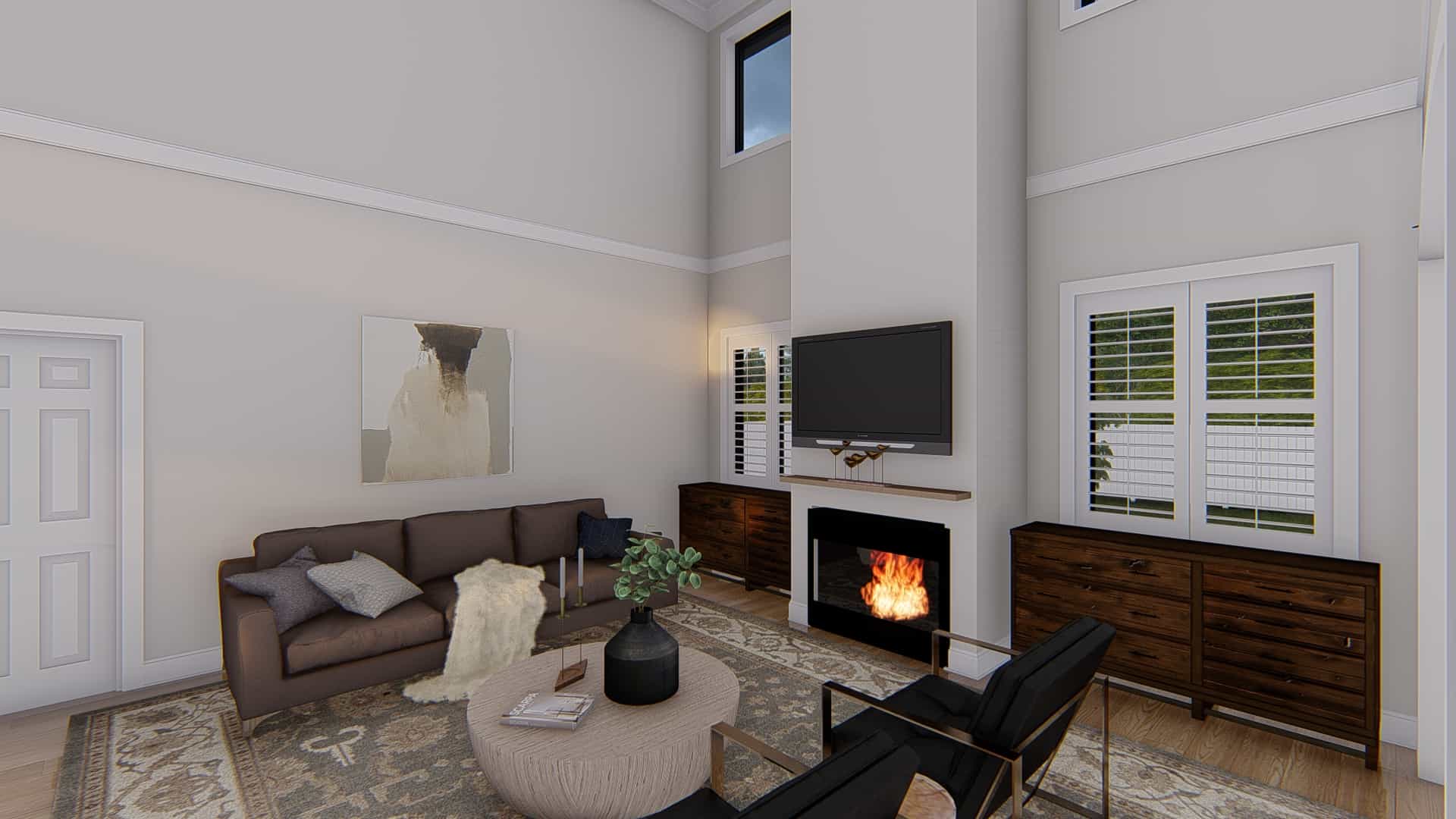 Family Room of this 4-Bedroom,2504 Sq Ft Plan -187-1211