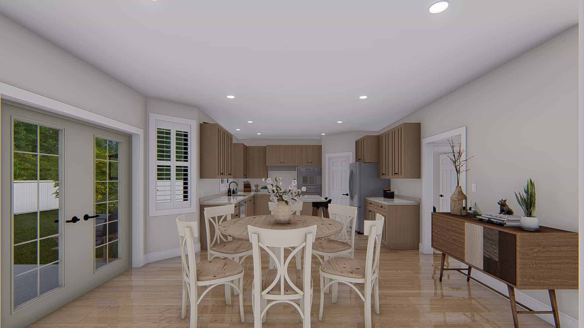 Dining Room of this 4-Bedroom,2504 Sq Ft Plan -187-1211