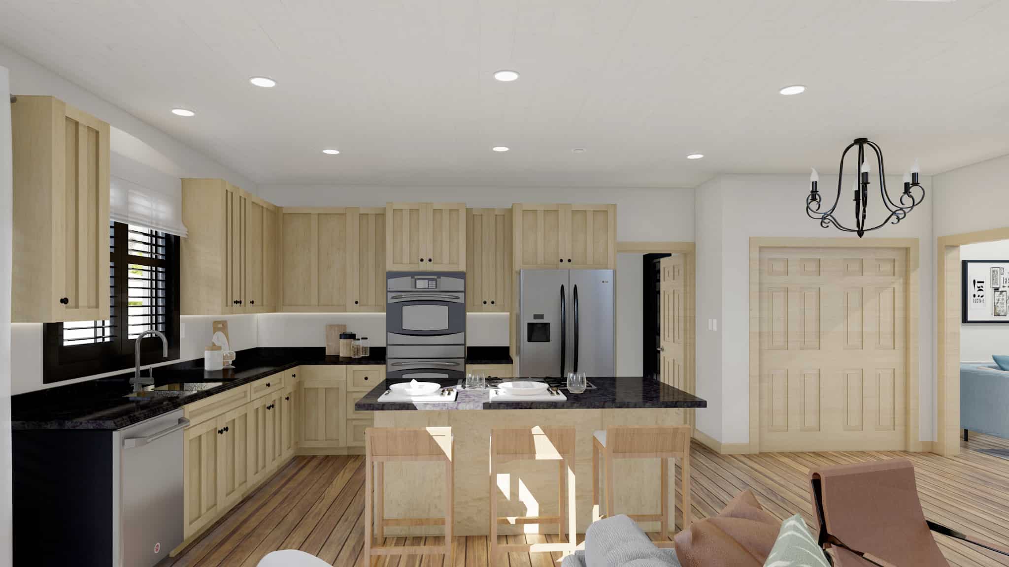 Kitchen of this 3-Bedroom,2575 Sq Ft Plan -187-1212