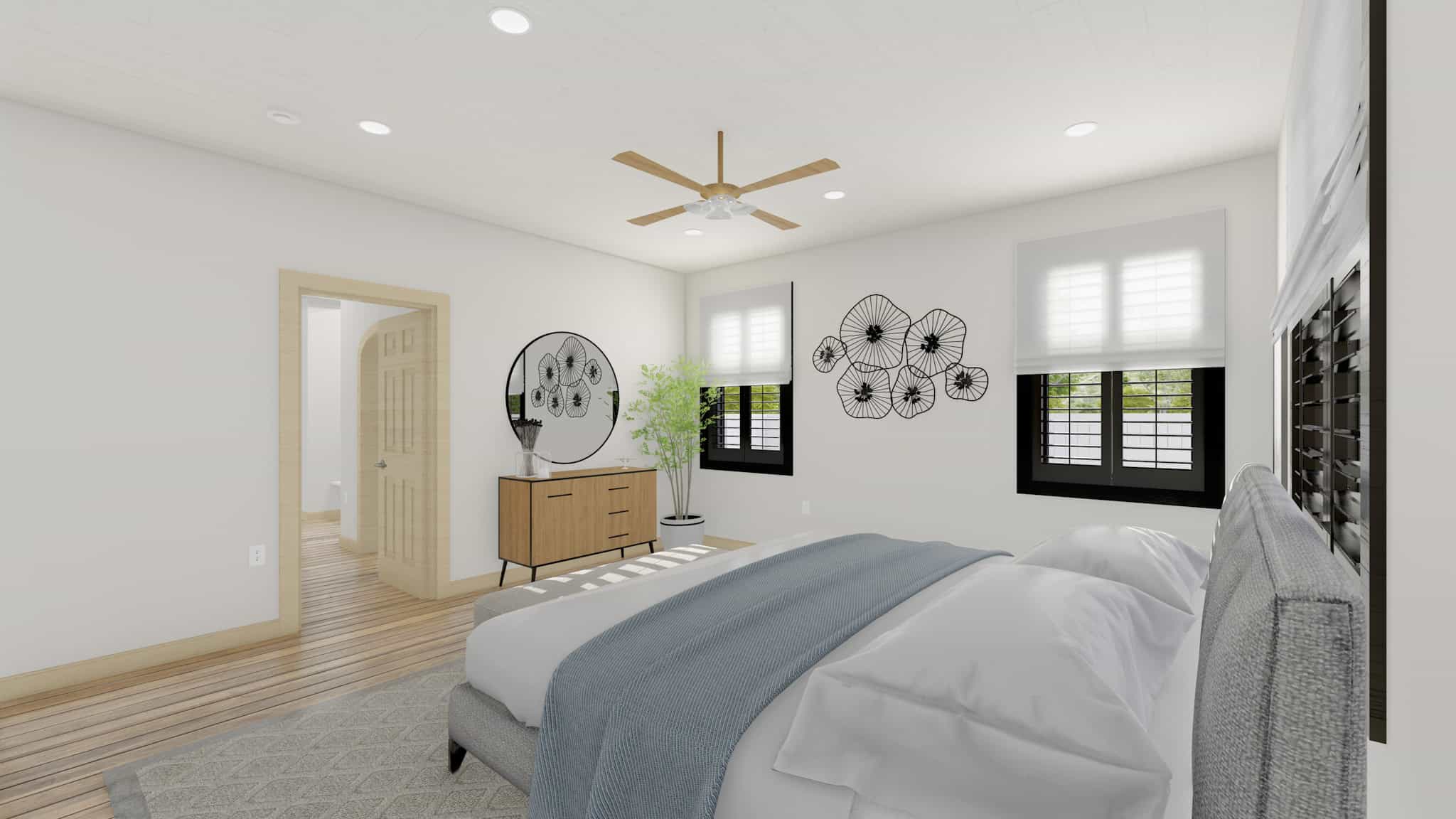 Master Bedroom of this 3-Bedroom,2575 Sq Ft Plan -187-1212