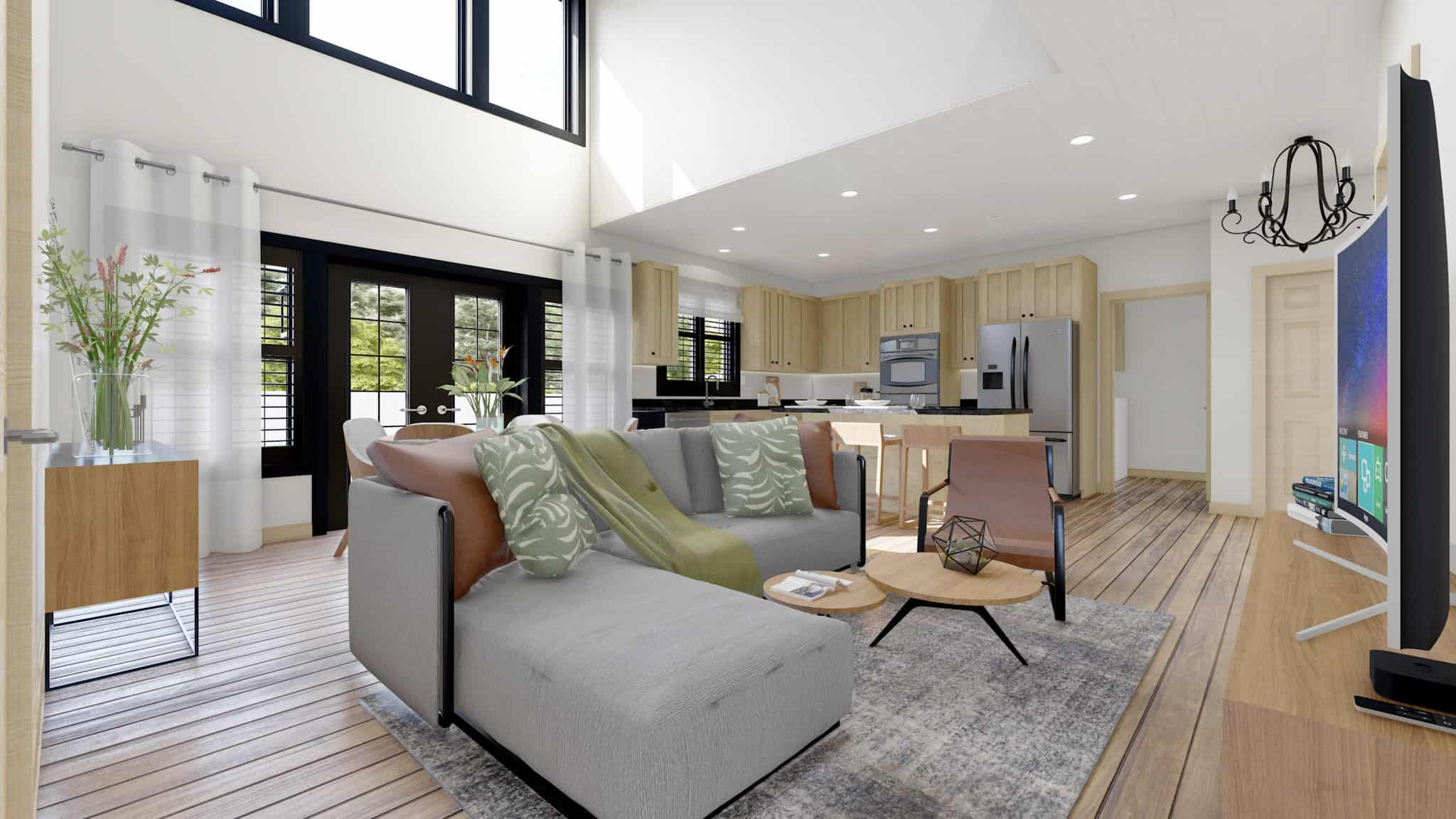 Family Room of this 3-Bedroom,2575 Sq Ft Plan -187-1212