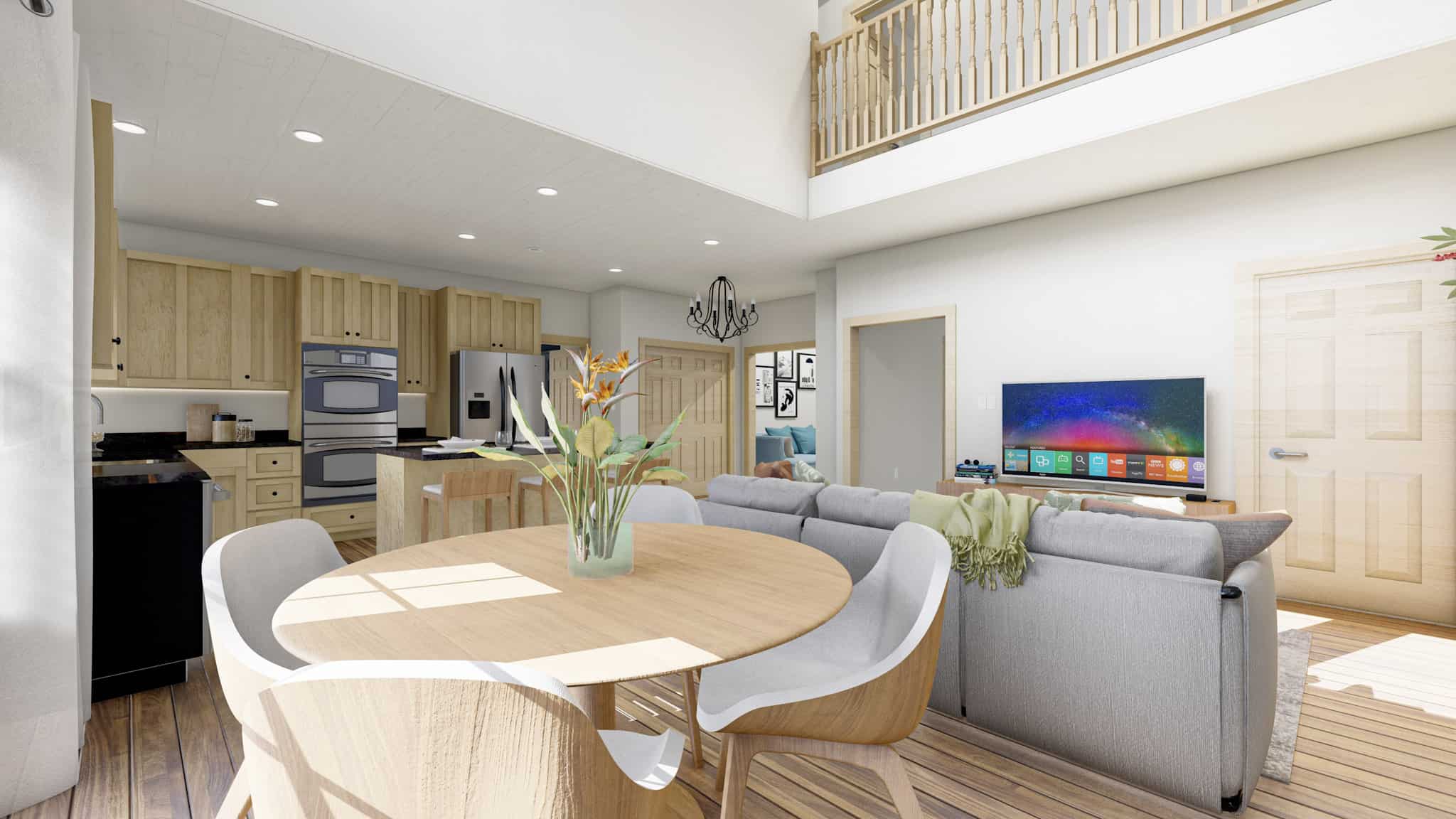Dining Room of this 3-Bedroom,2575 Sq Ft Plan -187-1212