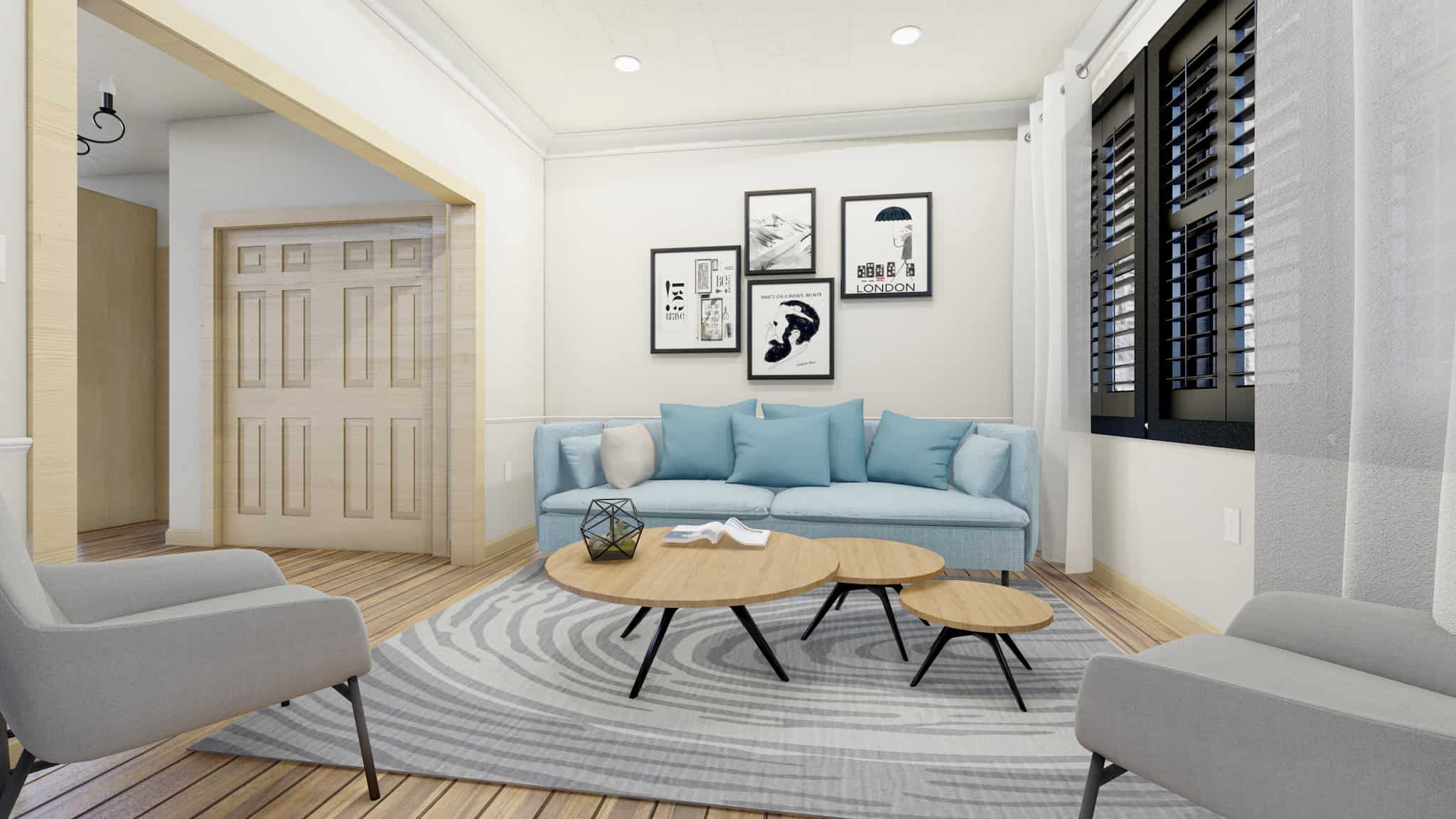 Home Office: Den of this 3-Bedroom,2575 Sq Ft Plan -187-1212