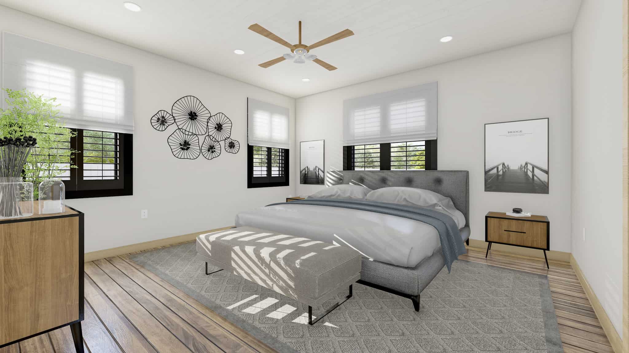Master Bedroom of this 3-Bedroom,2575 Sq Ft Plan -187-1212