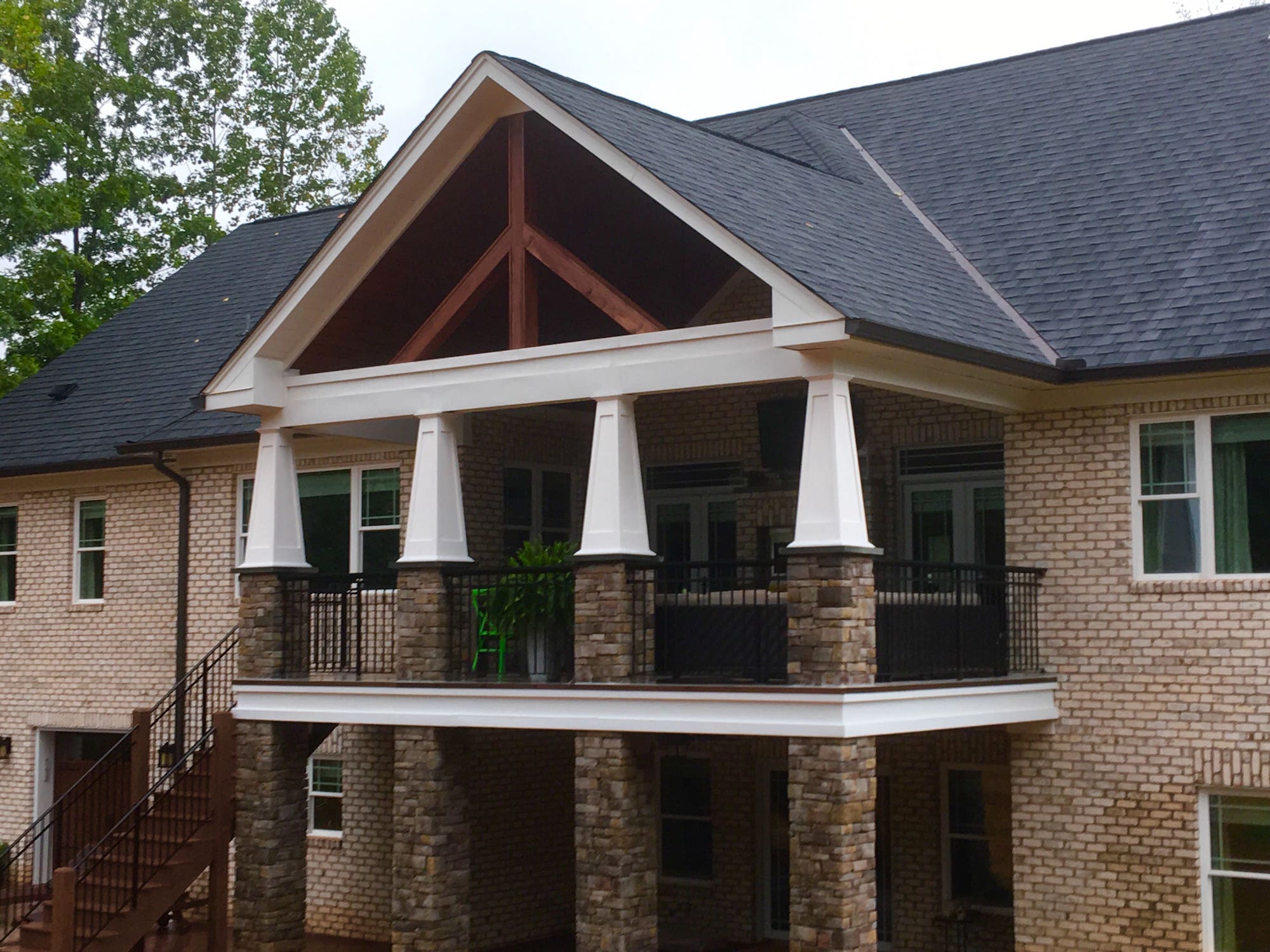 Rear View of this 3-Bedroom,4086 Sq Ft Plan -4086