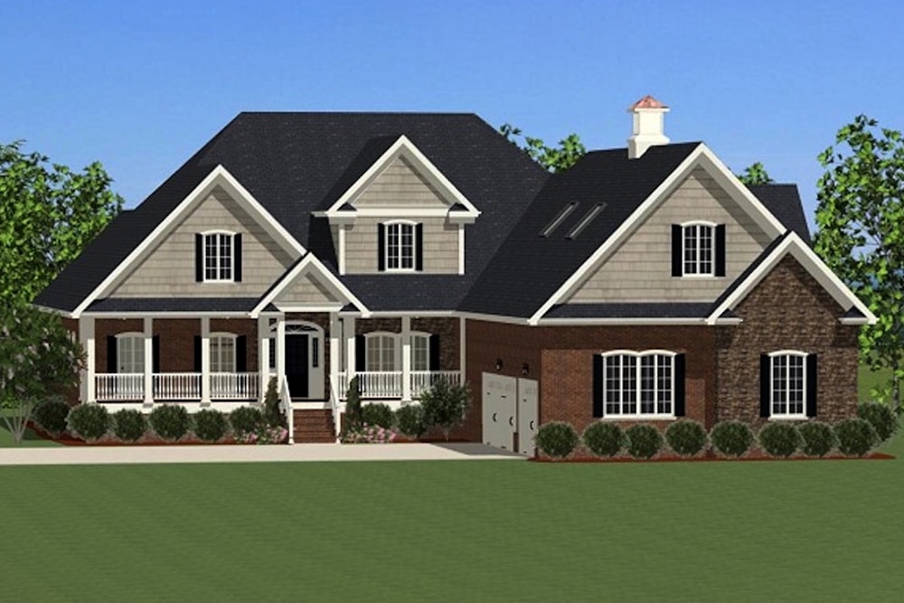 Colonial House | The Plan Collection: Plan #189-1003