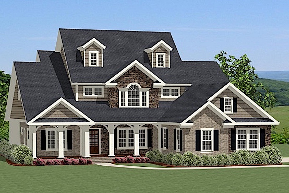 Farmhouse Home - The Plan Collection - Plan #189-1016