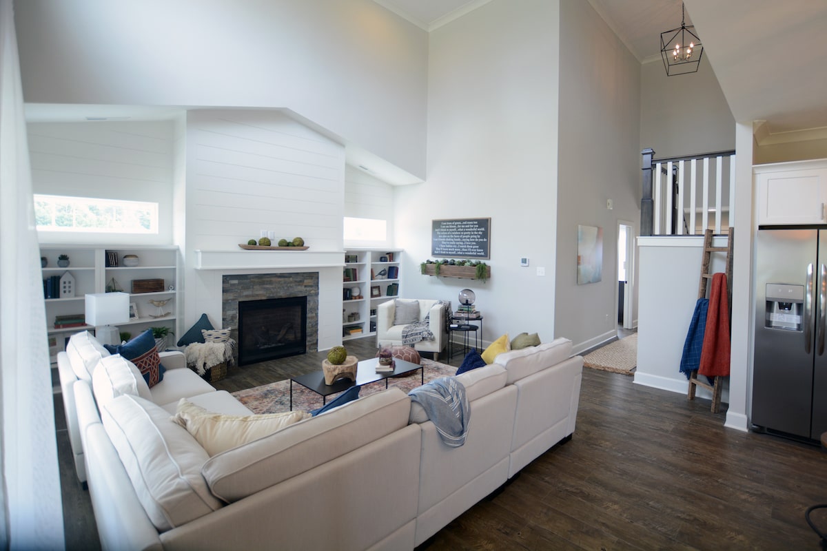 Family Room of this 4-Bedroom,3001 Sq Ft Plan -3001