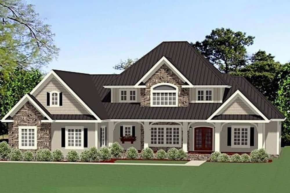 Southern home (ThePlanCollection: Plan #189-1113)