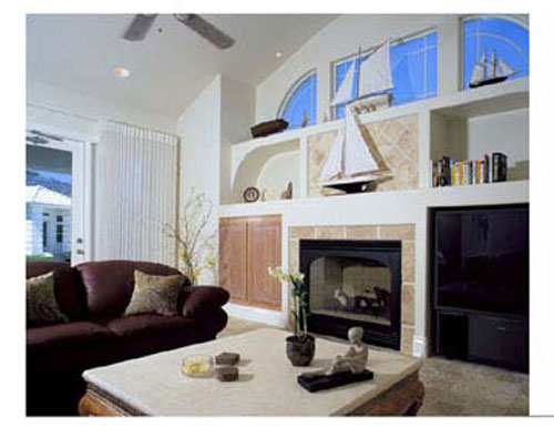 Family Room of this 4-Bedroom,3556 Sq Ft Plan -3556