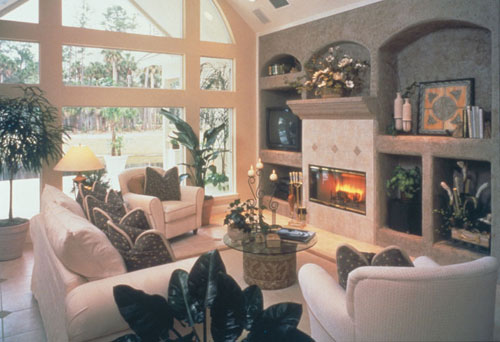 Family Room of this 4-Bedroom,3436 Sq Ft Plan -3436