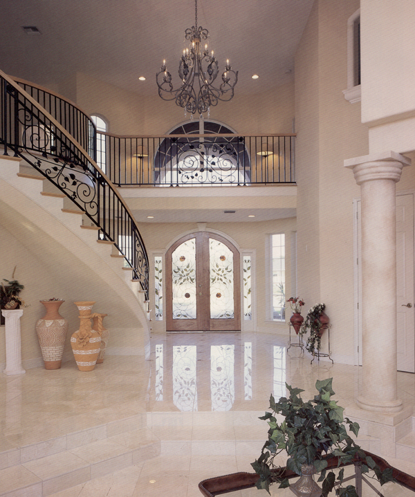 Entry Hall: Staircase of this 4-Bedroom,4535 Sq Ft Plan -4535