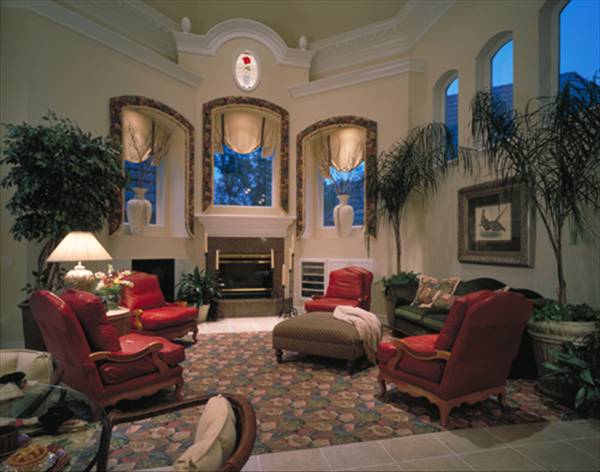 Family Room of this 5-Bedroom,6462 Sq Ft Plan -6462