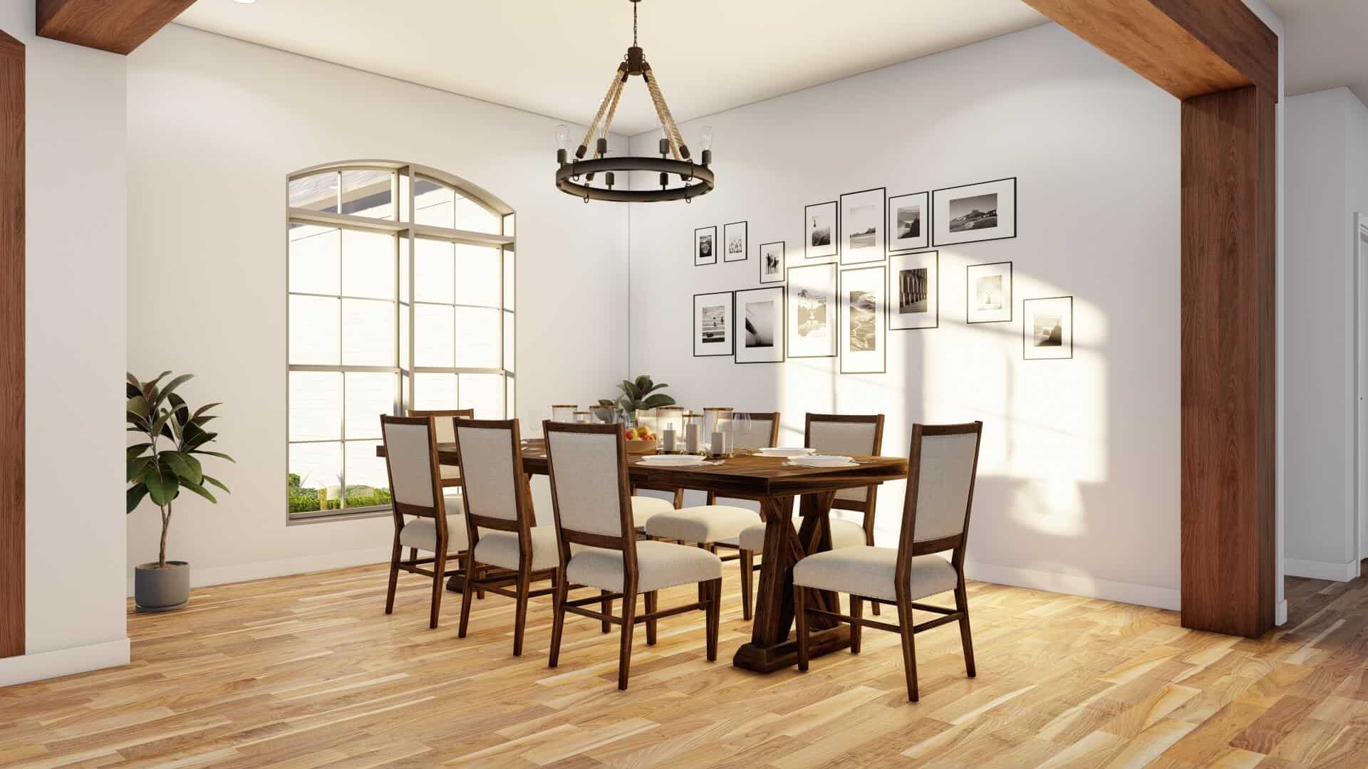 Dining Room of this 3-Bedroom,2428 Sq Ft Plan -193-1014