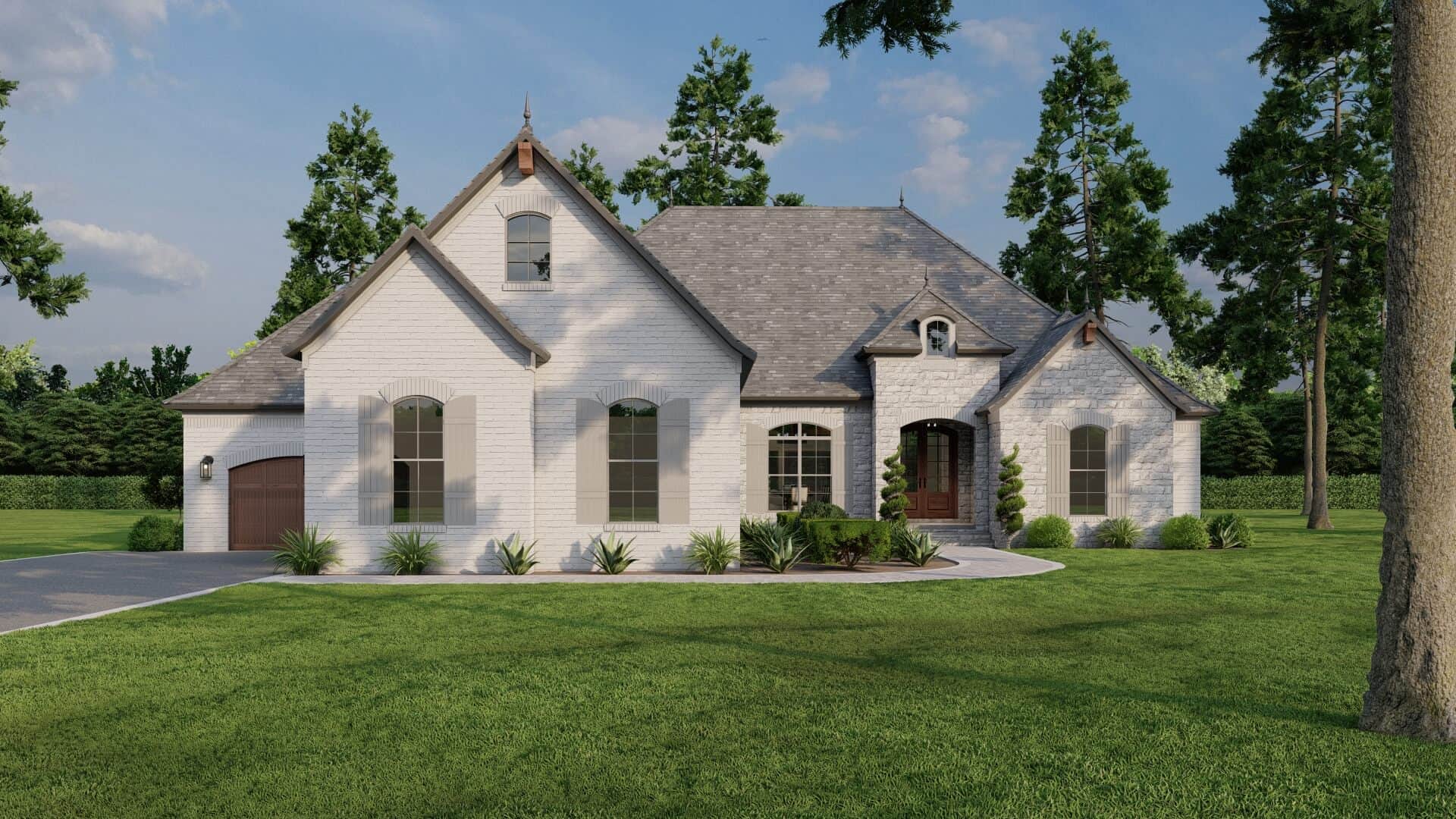 Front View of this 3-Bedroom,2428 Sq Ft Plan -193-1014