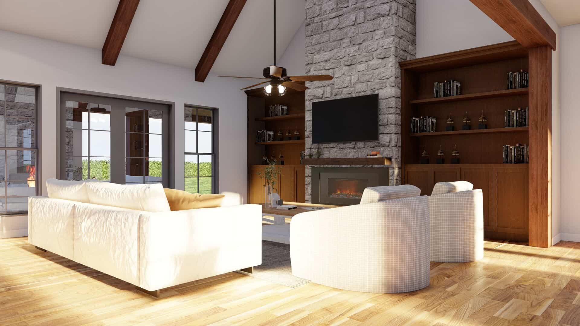 Great Room of this 3-Bedroom,2428 Sq Ft Plan -193-1014
