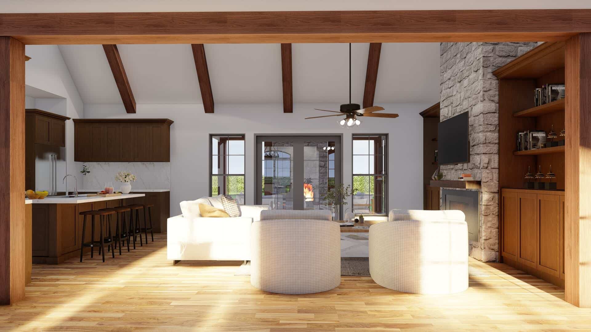 Great Room of this 3-Bedroom,2428 Sq Ft Plan -193-1014