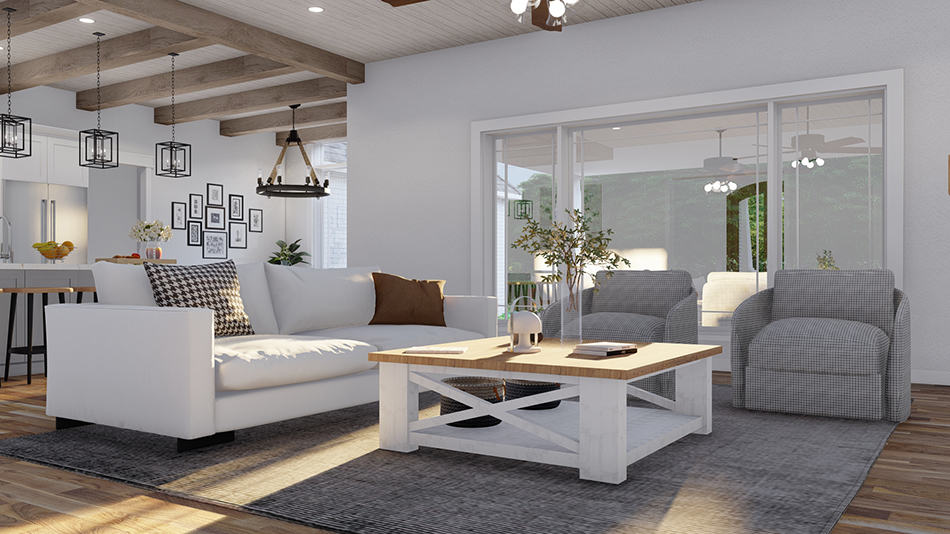 Great Room of this 4-Bedroom,3190 Sq Ft Plan -193-1027
