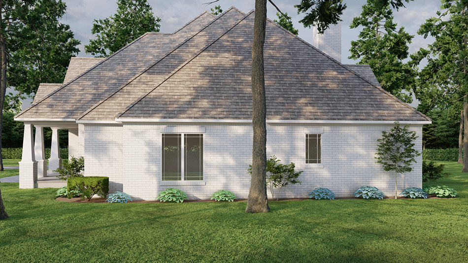 Right Side View of this 4-Bedroom,3190 Sq Ft Plan -193-1027