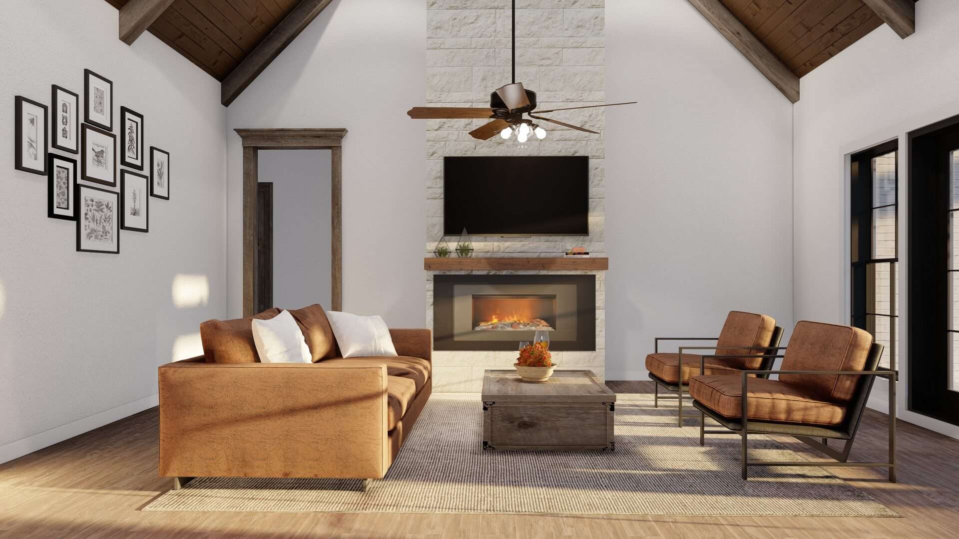 Great Room of this 3-Bedroom,2410 Sq Ft Plan -193-1034