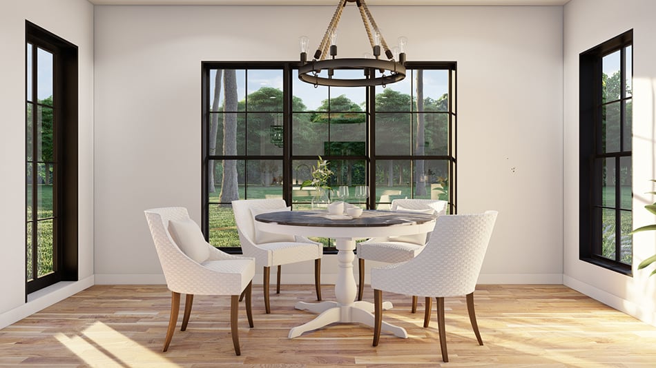 Dining Room of this 3-Bedroom,1745 Sq Ft Plan -193-1042