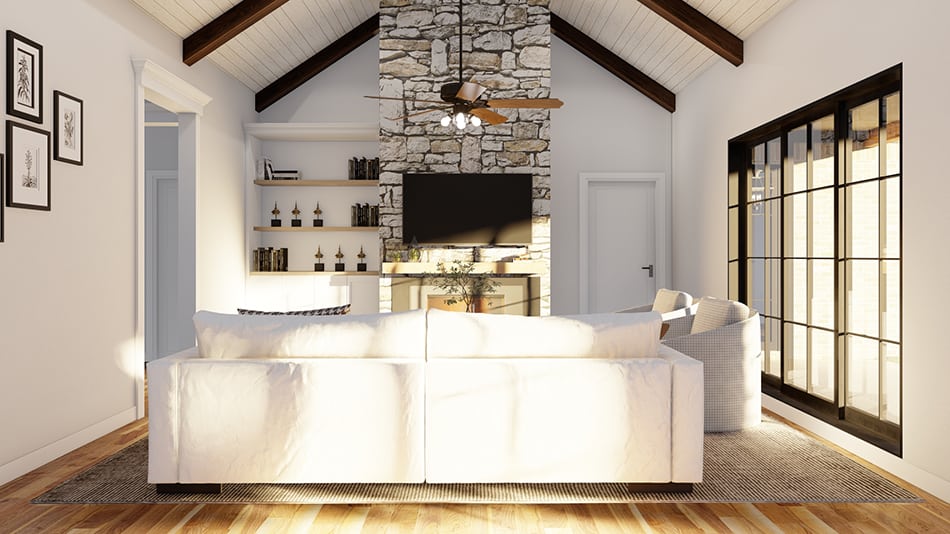 Great Room of this 3-Bedroom,1745 Sq Ft Plan -193-1042
