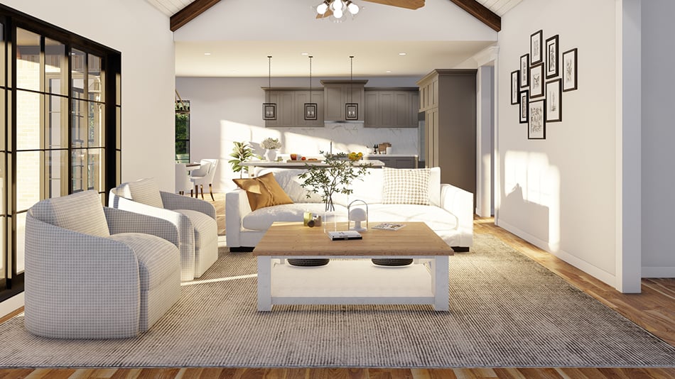 Great Room of this 3-Bedroom,1745 Sq Ft Plan -193-1042