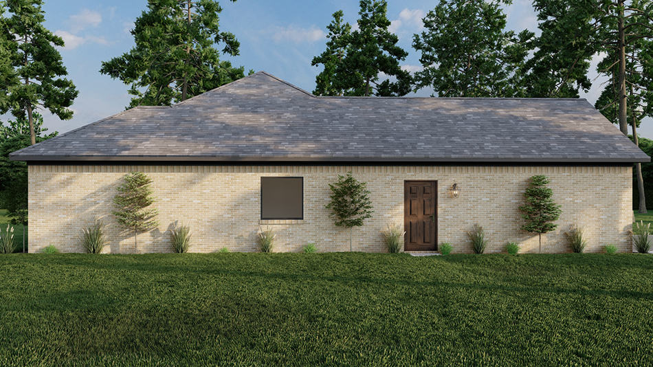 Left Side View of this 3-Bedroom,1745 Sq Ft Plan -193-1042