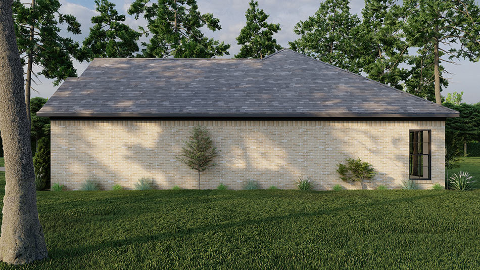Right Side View of this 3-Bedroom,1745 Sq Ft Plan -193-1042