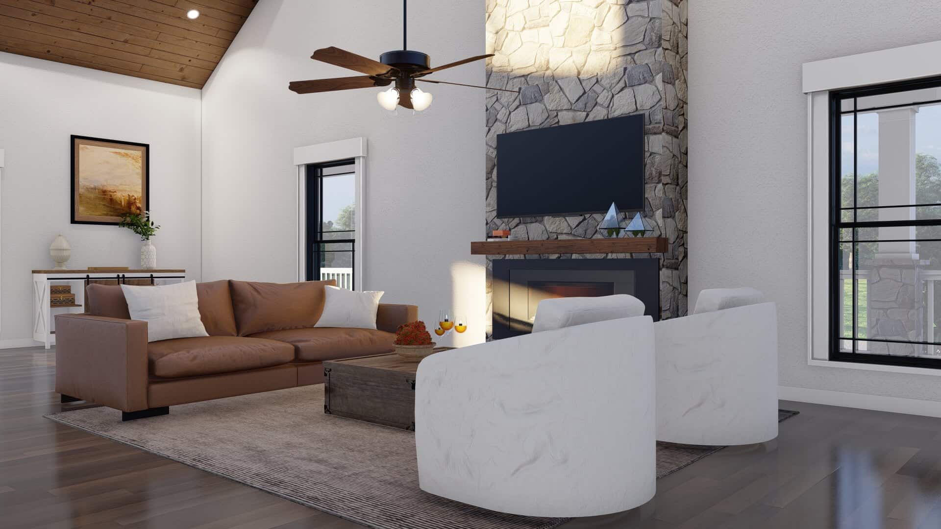 Great Room of this 4-Bedroom,3380 Sq Ft Plan -193-1046