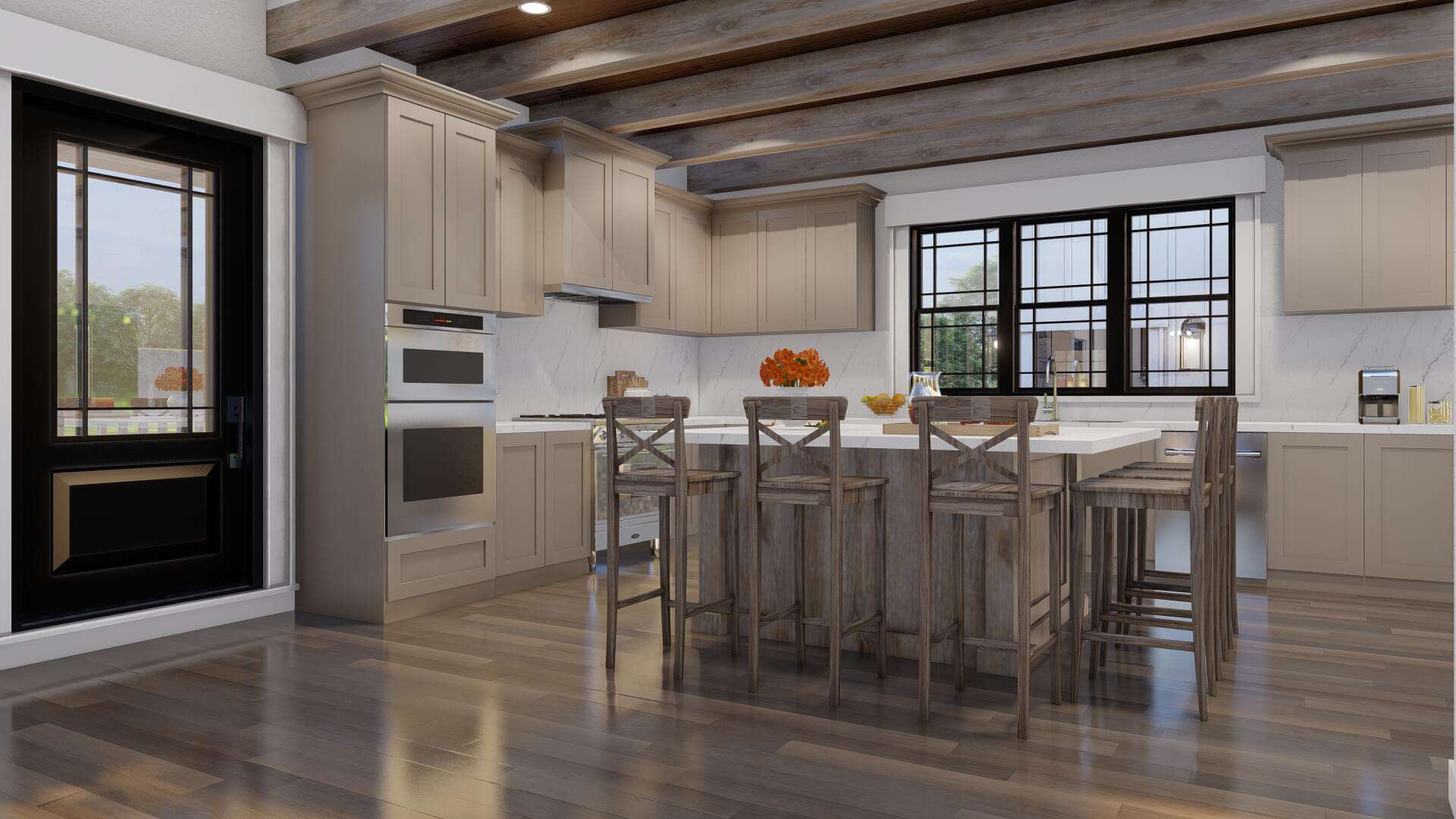 Kitchen: Kitchen Island of this 4-Bedroom,3380 Sq Ft Plan -193-1046