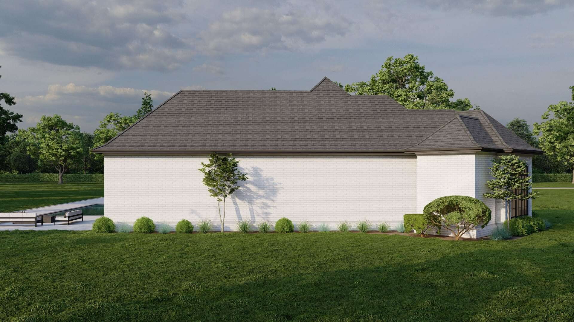 Left Side View of this 4-Bedroom,6554 Sq Ft Plan -193-1048
