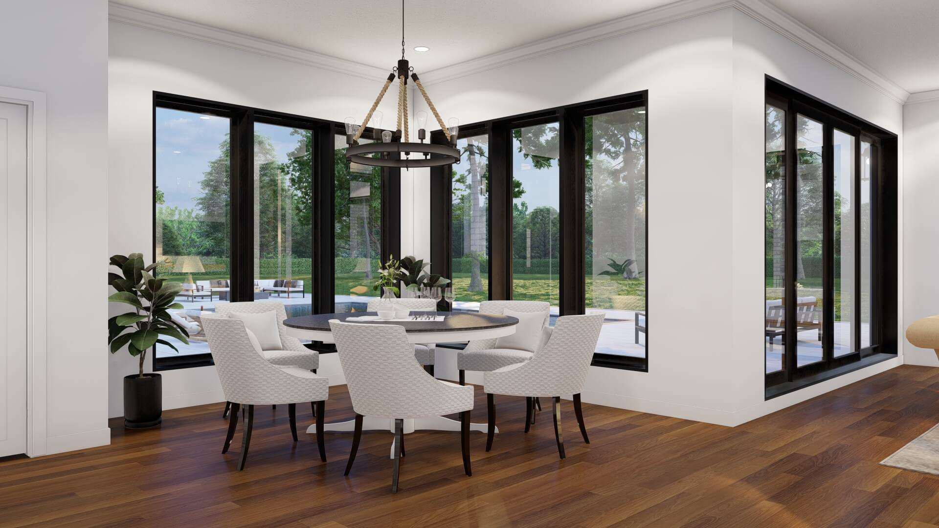 Dining Room of this 4-Bedroom,6554 Sq Ft Plan -193-1048