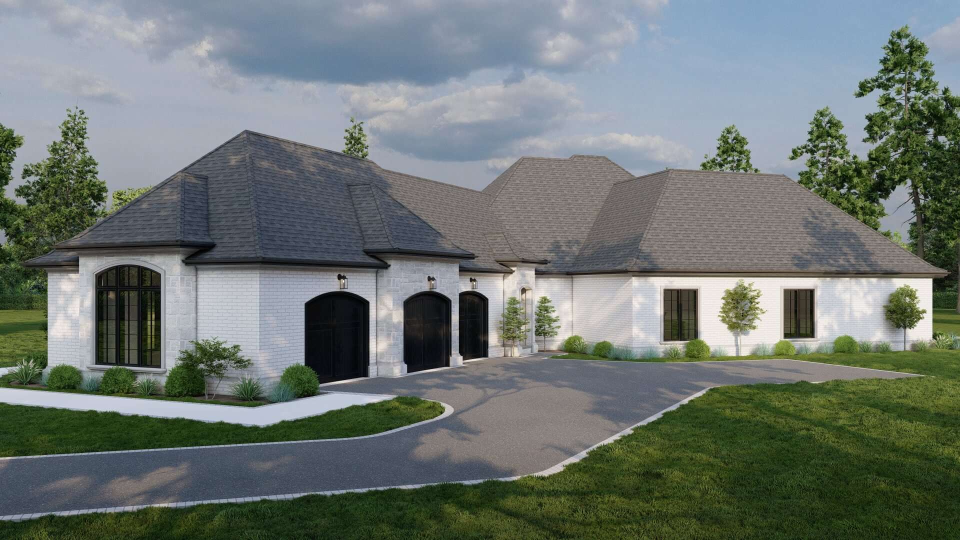 Right Side View of this 4-Bedroom,6554 Sq Ft Plan -193-1048
