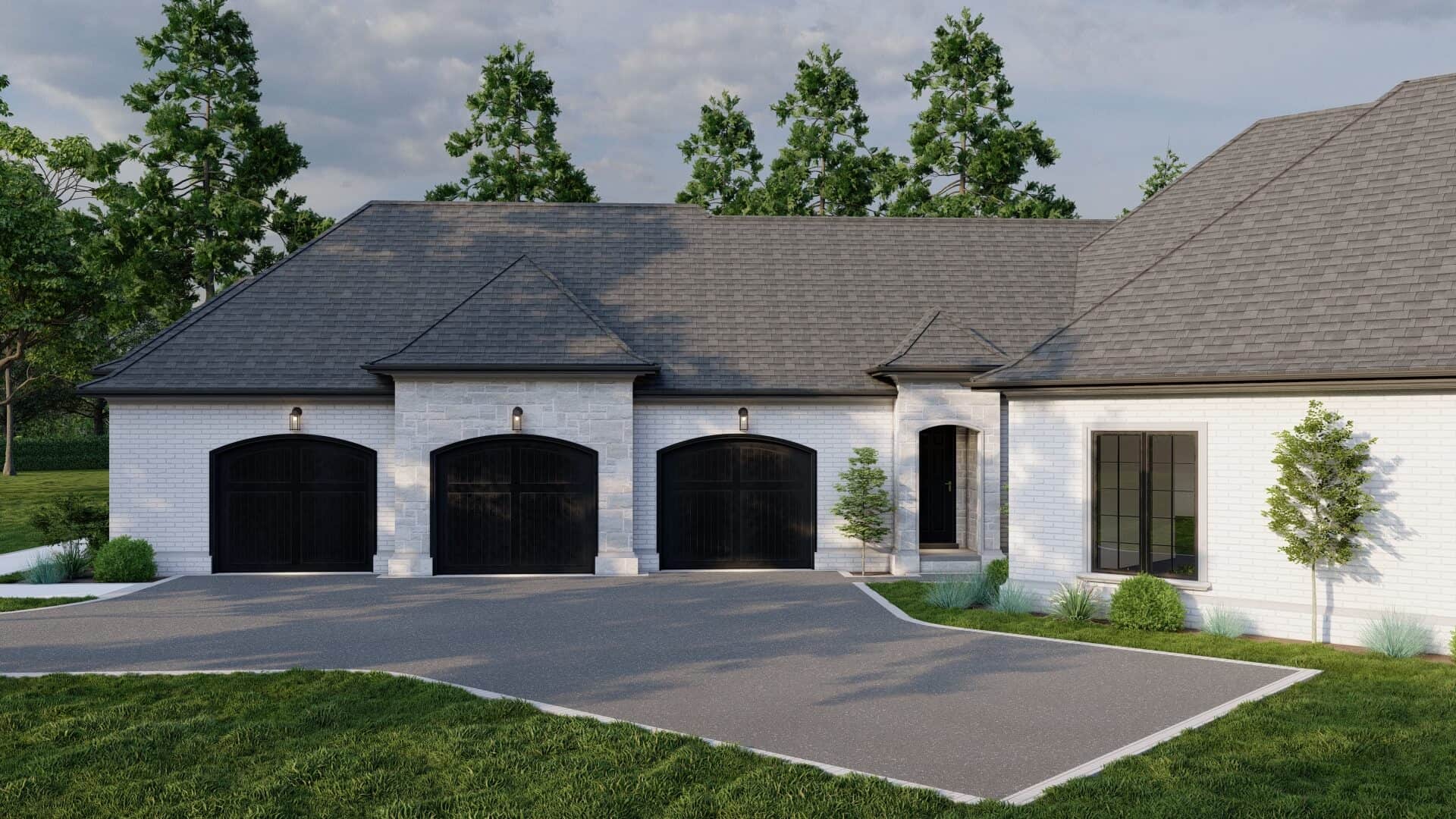 Right Side View of this 4-Bedroom,6554 Sq Ft Plan -193-1048