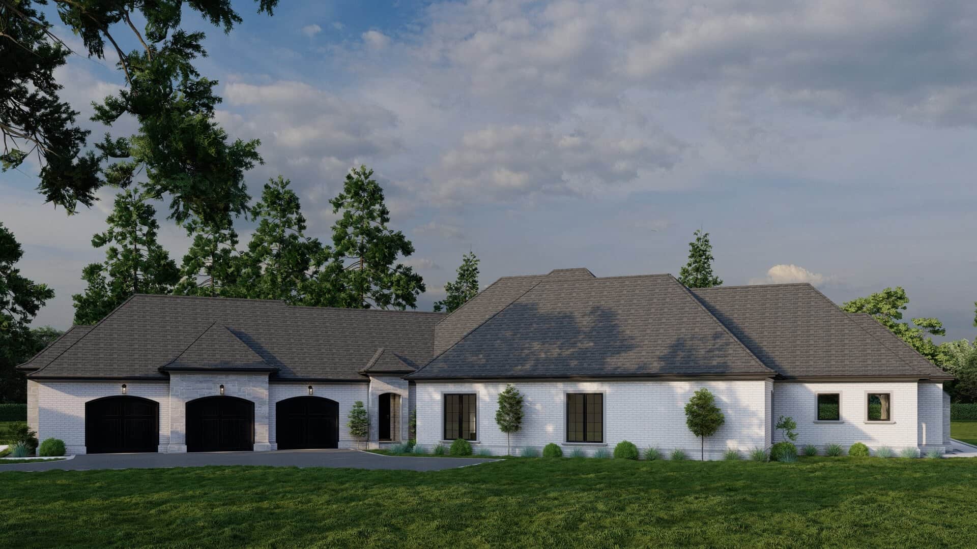 Right Side View of this 4-Bedroom,6554 Sq Ft Plan -193-1048