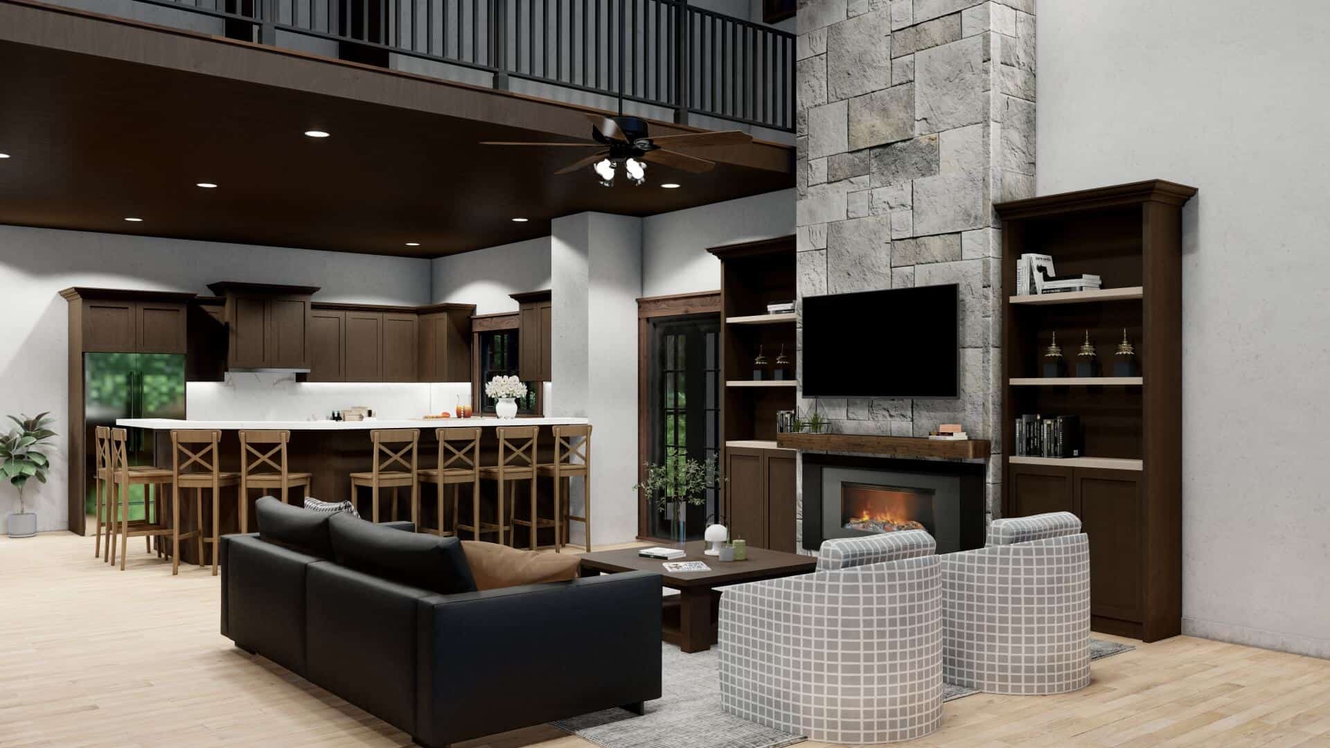 Great Room of this 3-Bedroom,2637 Sq Ft Plan -193-1061