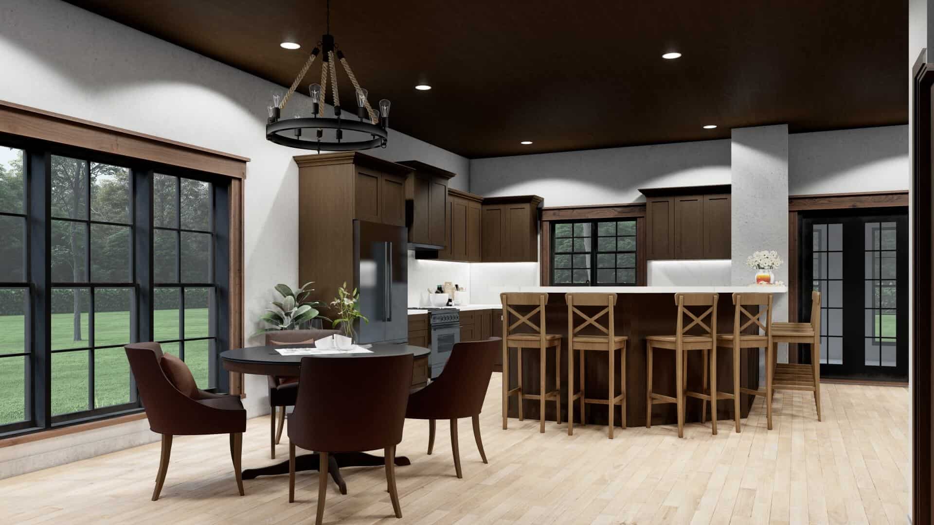 Dining Room of this 3-Bedroom,2637 Sq Ft Plan -193-1061