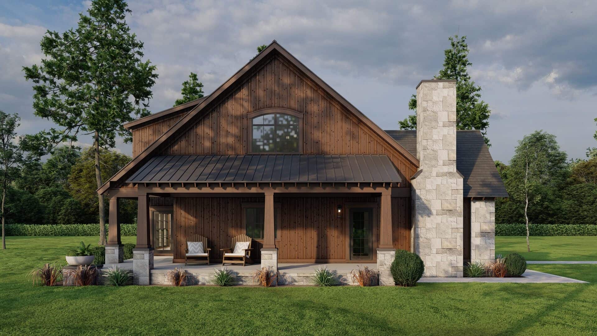Left Side View of this 3-Bedroom,2637 Sq Ft Plan -193-1061