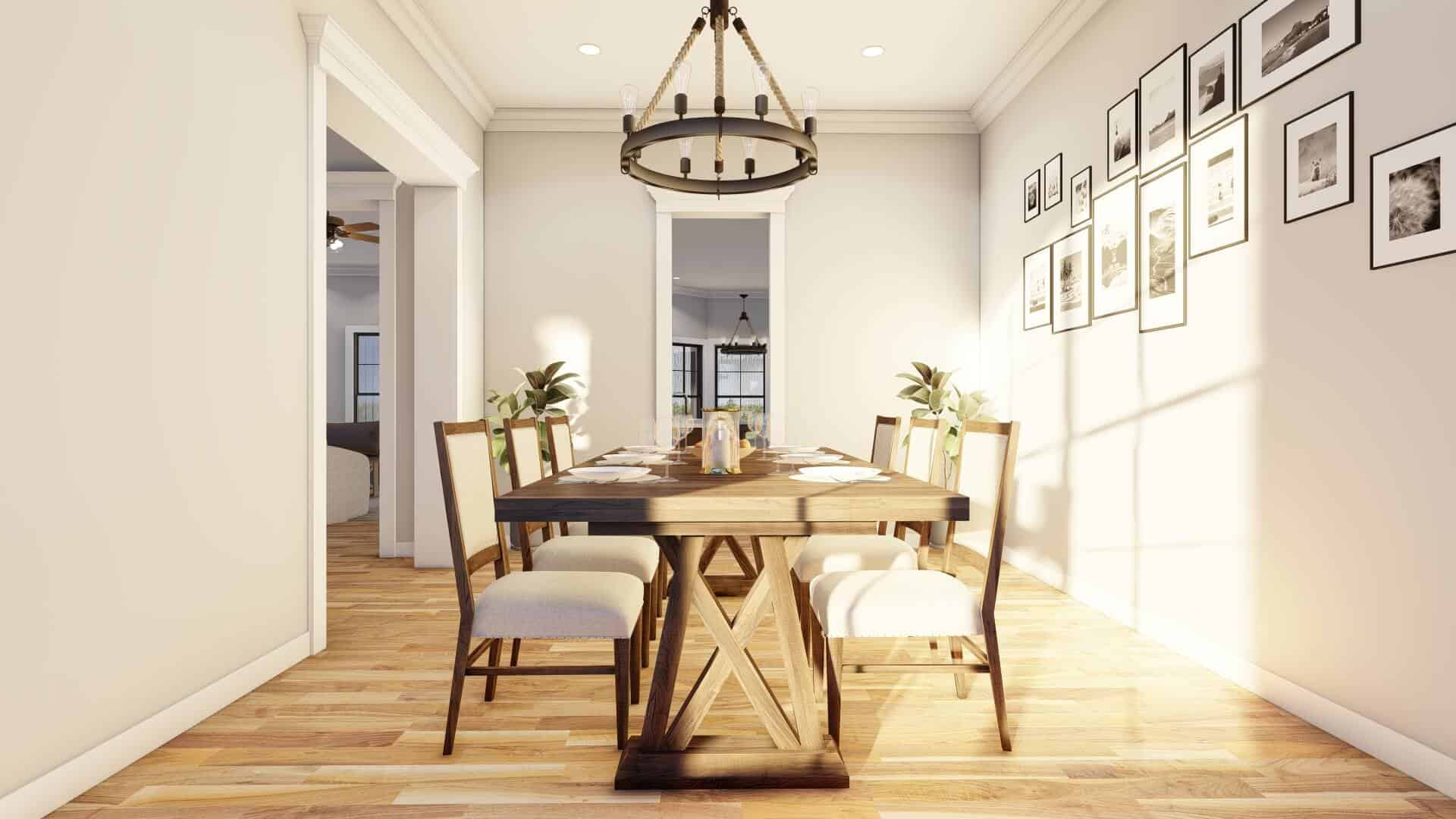 Dining Room of this 4-Bedroom,2646 Sq Ft Plan -193-1071