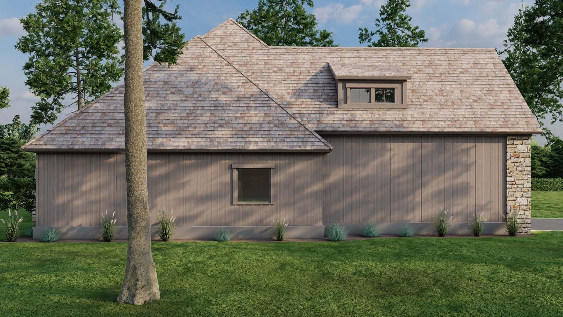 Left Side View of this 3-Bedroom,2495 Sq Ft Plan -193-1080