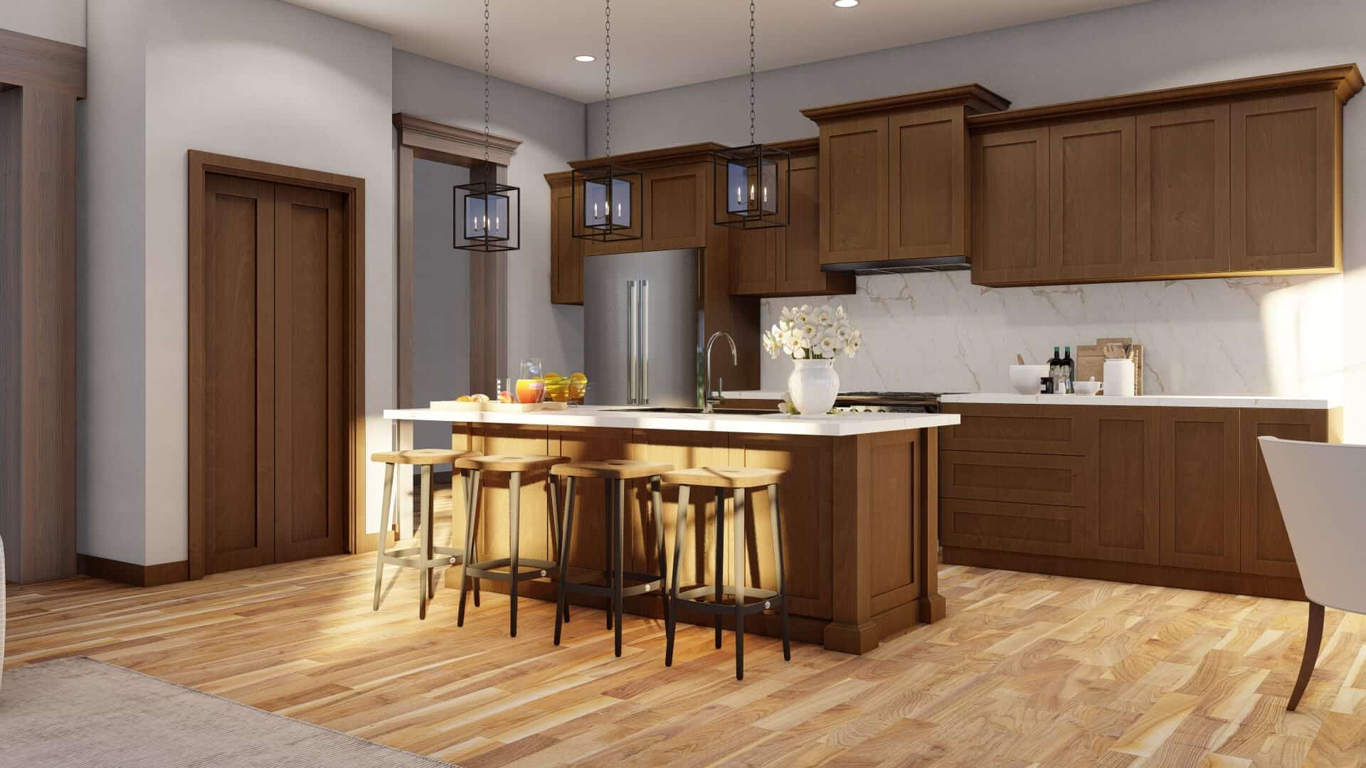 Kitchen: Kitchen Island of this 3-Bedroom,2495 Sq Ft Plan -193-1080