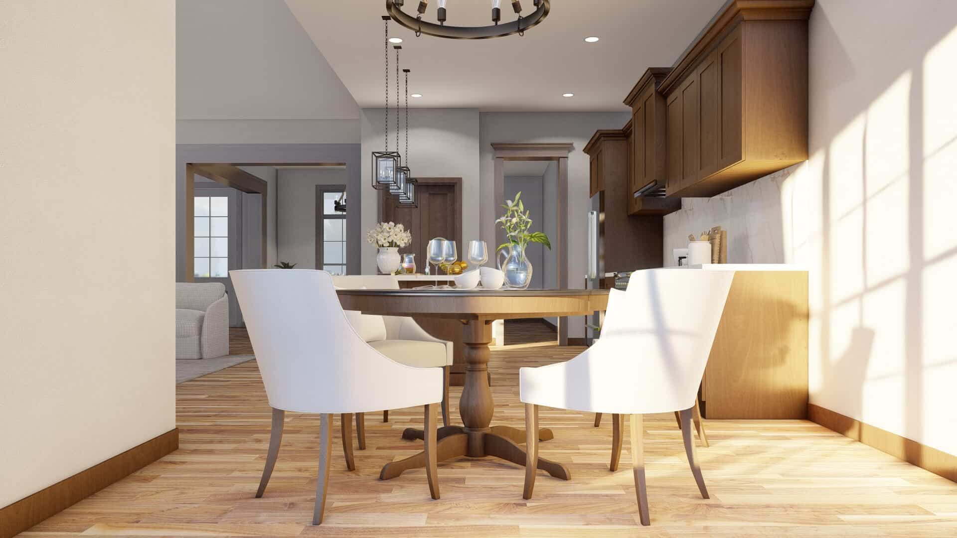 Kitchen: Breakfast Nook of this 3-Bedroom,2495 Sq Ft Plan -193-1080